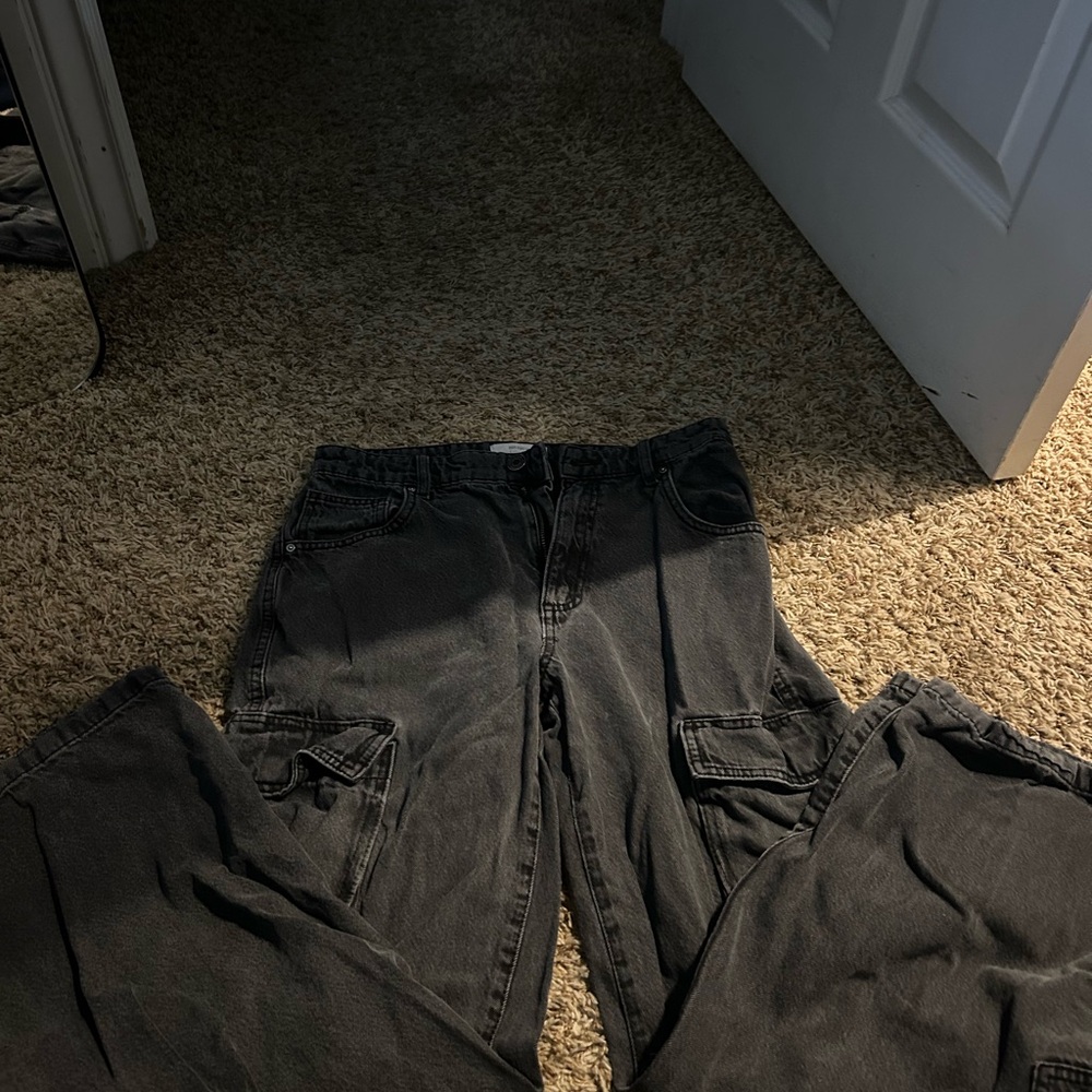 Black Cargo Pants